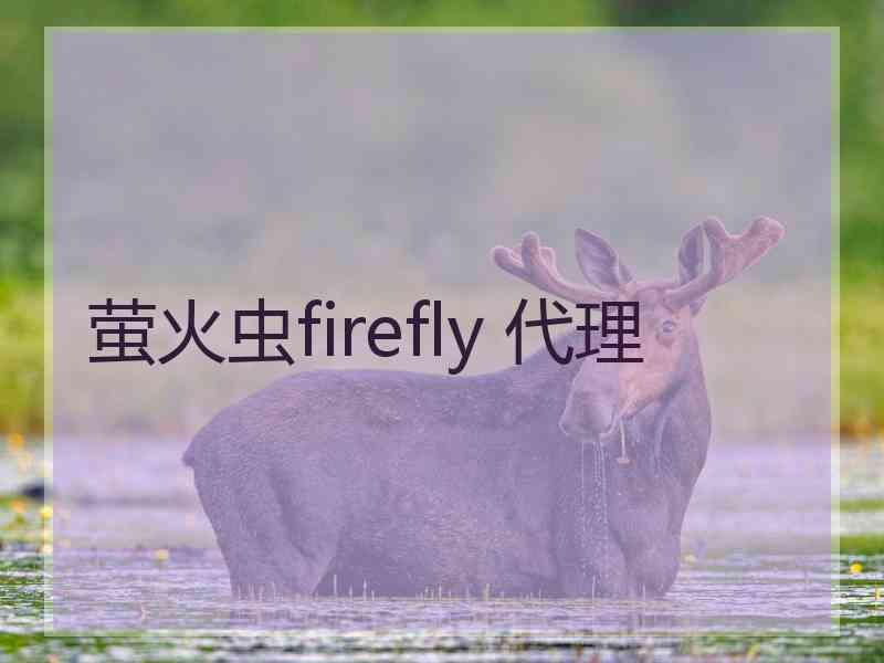 萤火虫firefly 代理