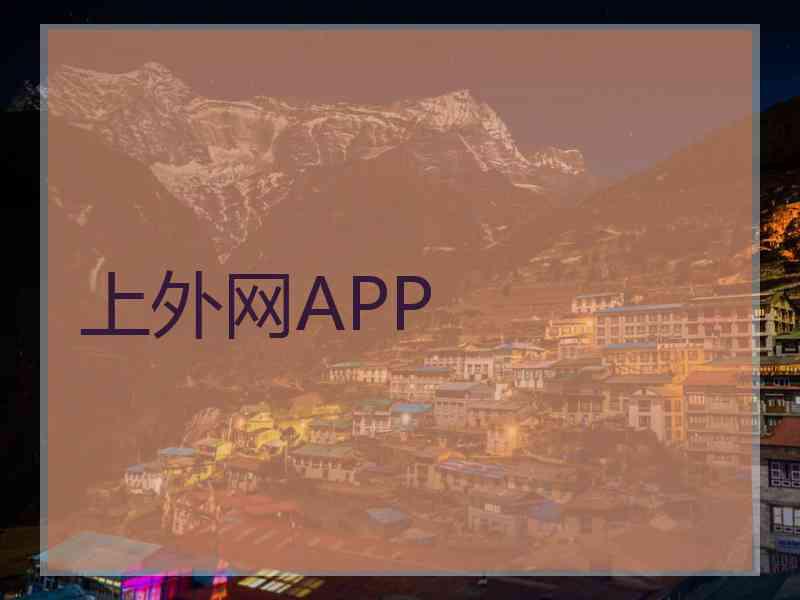 上外网APP