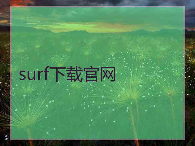 surf下载官网