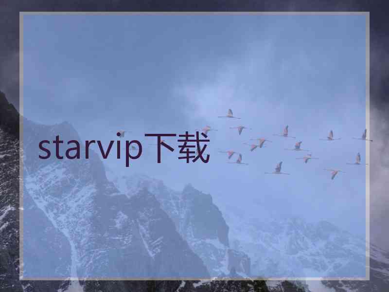 starvip下载