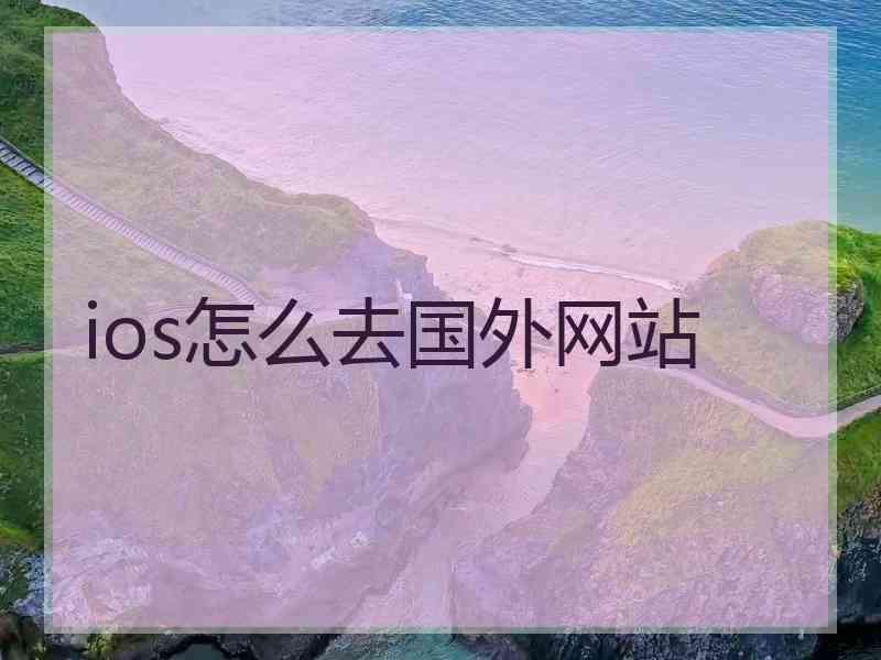 ios怎么去国外网站