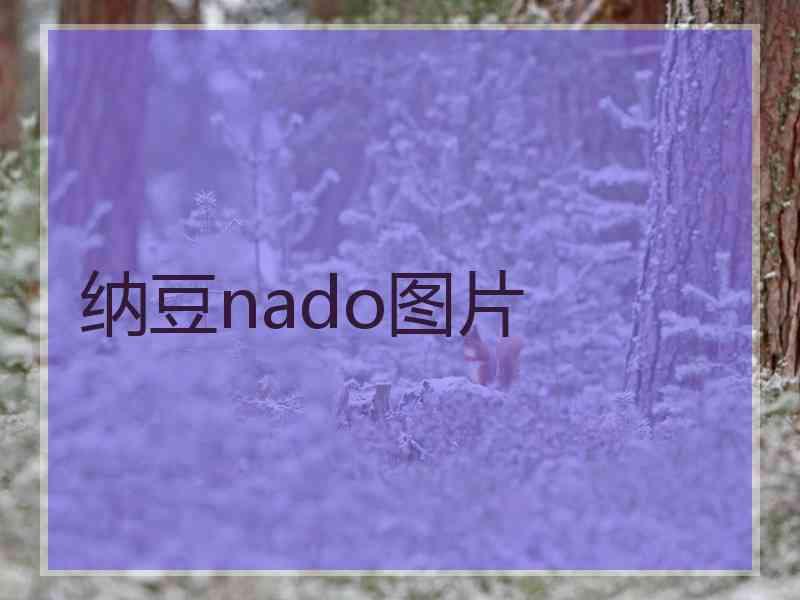 纳豆nado图片