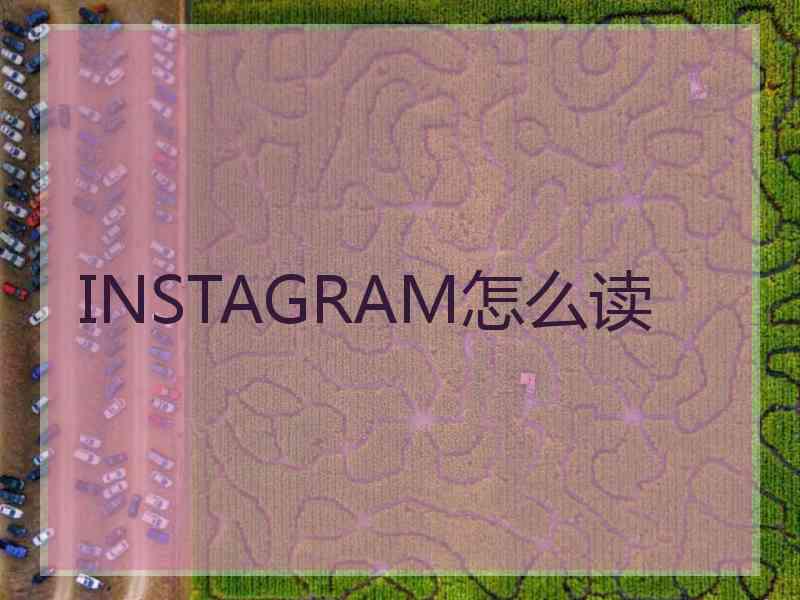 INSTAGRAM怎么读