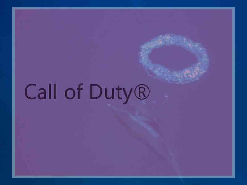 Call of Duty®