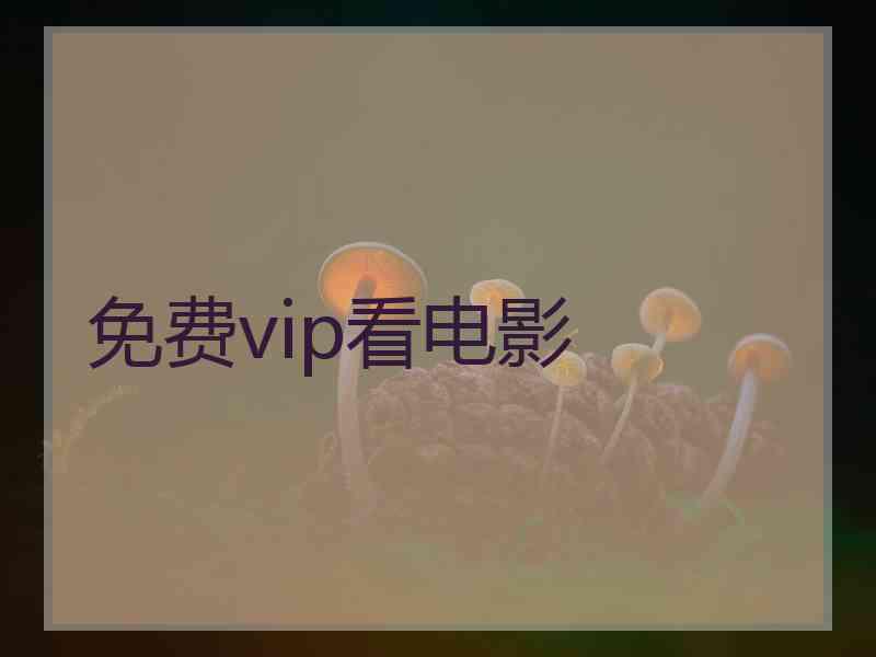 免费vip看电影