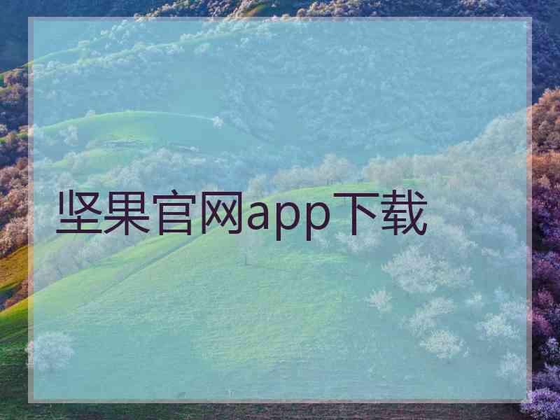 坚果官网app下载